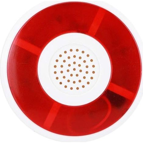 Alarme Sonore et Lumineuse 12 V avec Sirène Puissante et Flash LED Stroboscopique pour Sécurité Intérieure et Extérieure (1/5)