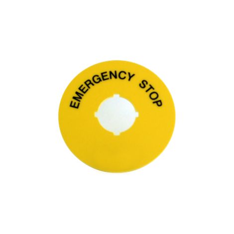 Yellow Disc ARRET D'URGENCE B3-7603-2