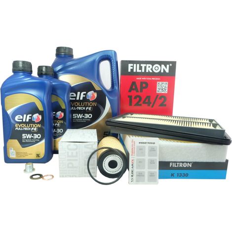3 filtros + aceite 5W30 Nissan X-Trail 3 Renault Koleos 2 1.6 (1/5)