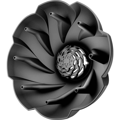 Valera Natural Twirl Diffuser NTD Asciugacapelli Nero (1/4)