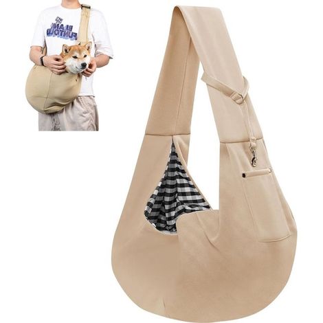 Hundetragetasche Hundetasche Katzenreisetasche Hundetragegurt Haustiertragetasche für Hunde Kleine Hundetragetasche für Reisen Tiertragetasche Hu (1/5)