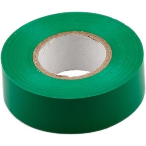 Nastro isolante 15x10 mt PVC autoadesivo verde