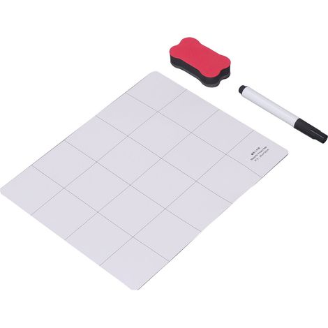 Tapis magnétique réinscriptible professionnel avec stylo effaceur pour la maintenance des téléphones (1/5)