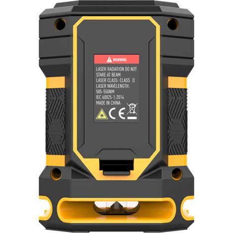 Niveau laser à 5 lignes 360° à nivellement automatique avec mode impulsion et ligne horizontale verte pour la pose de tableaux, la construction et le carrelage. (1/5)