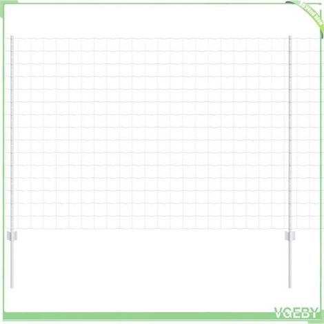 Kit de panneaux de clôture d'extérieur - 3336182 - Acier - Hauteur 150 cm - Longueur 10 m (1/5)