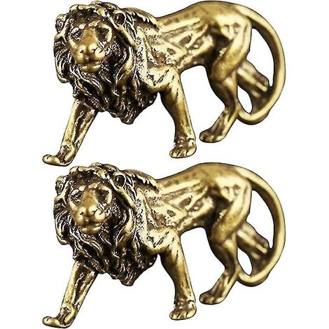 Lot de 2 lions décoratifs Feng Shui (1/3)
