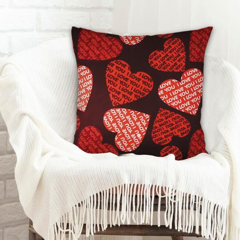 Housses de coussin décoratives léger pour salon chambre décoration de la saint-valentin