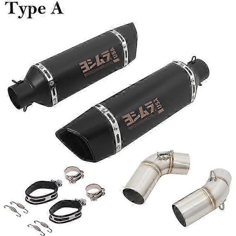 Silencieux d'échappement en fibre de carbone pour moto Ducati Monster 659, 696, 795, 1100, Hypermotard 796, 2008-2014, Db Kil (Type A) (1/5)