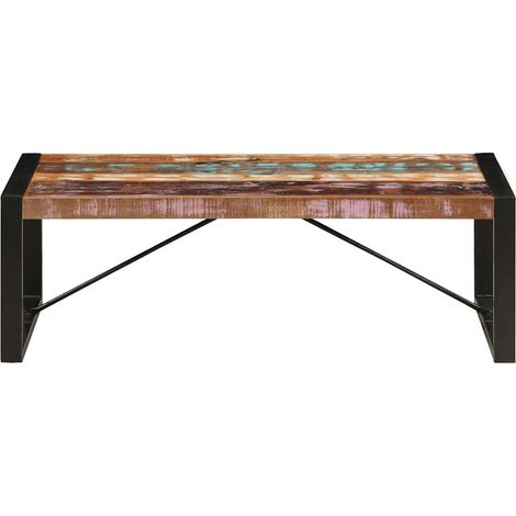Maison Exclusive - Couchtisch 120x60x40 cm Altholz Massiv (1/5)