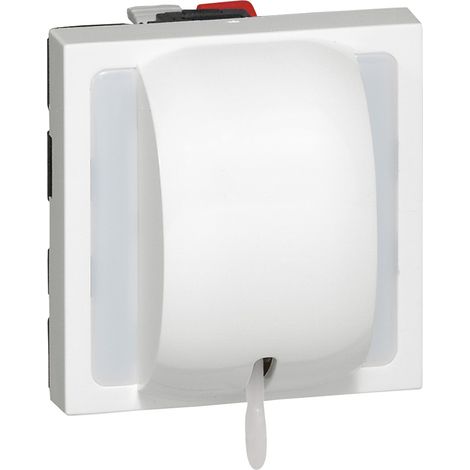 Legrand 077014 Interruptor conmutador blanco 2 módulos