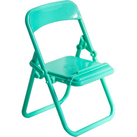 Support de Téléphone Pliable en Plastique Vert Menthe pour Bureau Étudiant - Support de Tablette