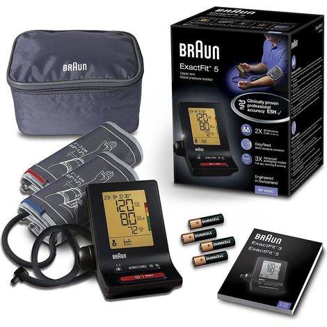[GEBRAUCHT] B-Ware Braun Exact Fit 5 Oberarm Blutdruckmessgerät Zwei Manschettengrößen