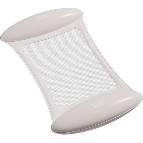 Deux flotteurs gonflables en PVC pour piscine – Lit flottant gonflable 110 × 68 cm, idéal pour se détendre sur l’eau, pliable et portable – Flotteur de bain design aux baies rouges