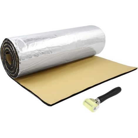 Isolant Thermique Voiture 5mm Insonorisant Capot Moteur Camping Car 100x100cm (Rouleau) (1/5)