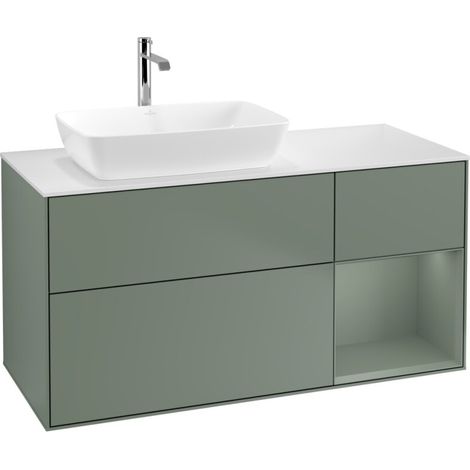 Villeroy & Boch F811GMGM Meuble sous-vasque Finion F81 (1/2)