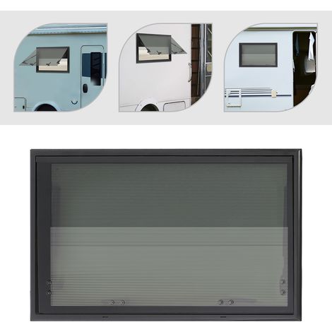 Finestra ribaltabile roulotte, finestra RV, finestra roulotte, finestra camper RV