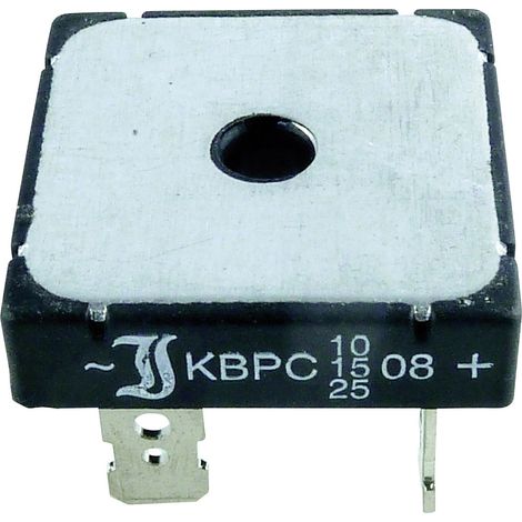 Diotec KBPC10/15/2504FP Brückengleichrichter KBPC 400 V 25 A Einphasig