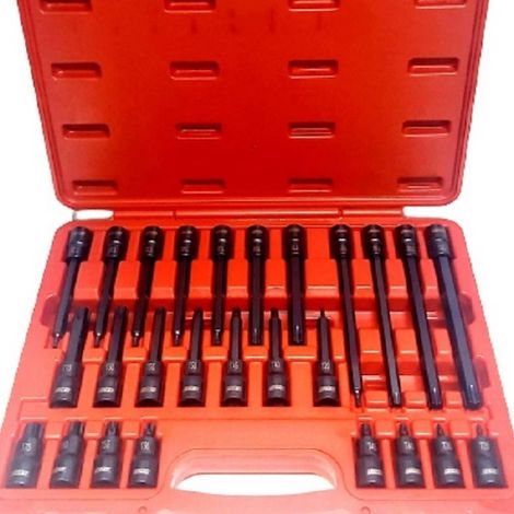 Kit 26 Pz Inserved Torx Chiavi Bussola (1/5)