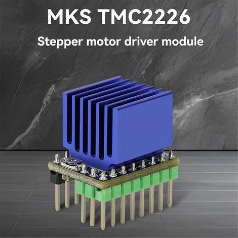 Pilote de moteur pas à pas MKS TMC2226 avec dissipateur thermique - Pilote ultra-silencieux (1/5)