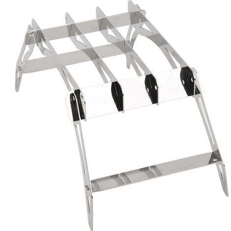 Support de cuisson barbecue Pliable Inox Portable Léger Compact (1/4)