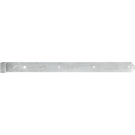 ALBERTS Ladenband, gerade, Abschluss abgerundet, feuerverz., LxB 600x45 mm, Rolle Ø16 mm