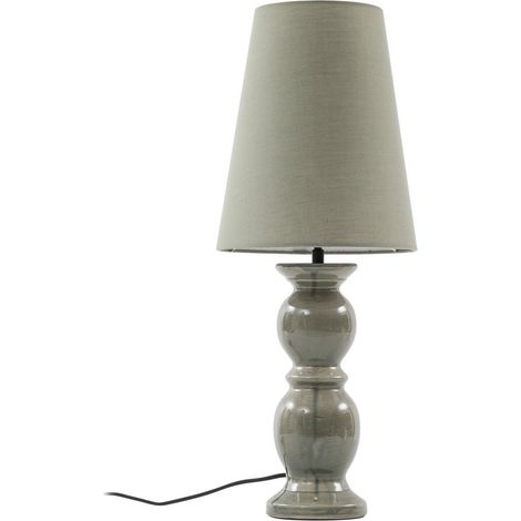 [GEBRAUCHT] B-Ware Lucande Tischleuchte Lyndorin Grün Keramik 63 Cm Tischlampe Leuchte Leselampe