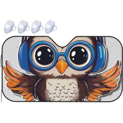 Housse de pare-brise pour voiture, 150 x 111 cm, protection hiver (1/5)