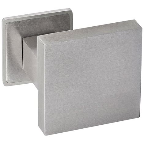 IN00112F Pomo Fijo In.00.112.F   - CUADRA - Pomo fijo cuadrado 70x70 con base