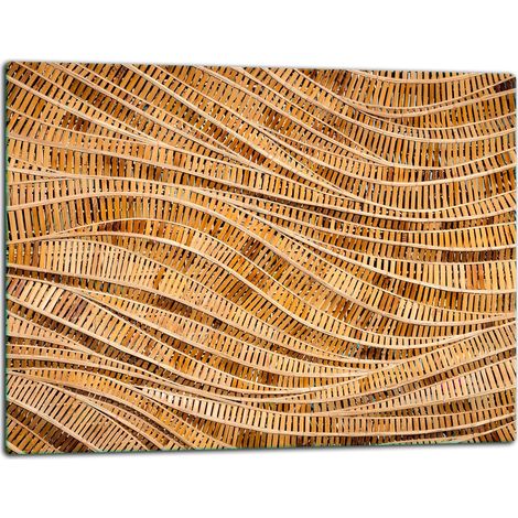 Planche à découper en verre et bois 52x40 (1/5)