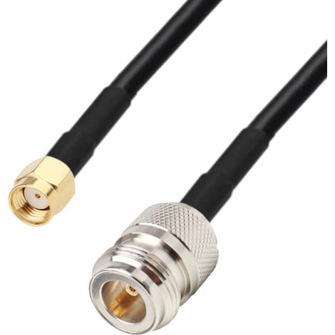 Antennenkabel N / gn / SMA-RP / wt LMR240 15m