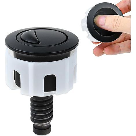 CCYKXA  Toilet Flush Buttons, Push Buttons, Replace Toilet Flush Buttons, Half Flush or Full Flush, Fits Buttonholes