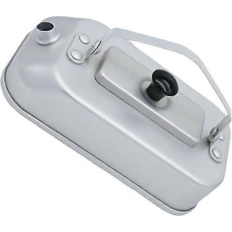 Bouilloire en aluminium avec poignée pliable, théière antirouille, ustensile de cuisson pour campeurs, léger et portable. (1/4)