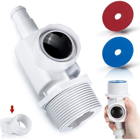Bardusch-9-100-9001 Raccord mural complet adaptable pour Polaris 280 180 380 480 3900 Sport - Prise murale robot nettoyeur piscine (1/5)