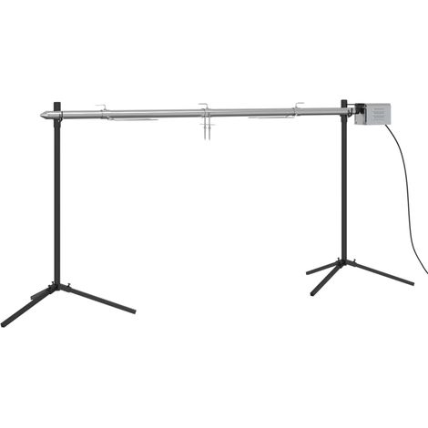 Maison Exclusive - Griglia Automatica con Motore Acciaio Inox 150x46,5x82,5cm