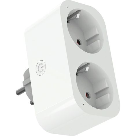 Enchufe inteligente wifi matel doble 16a 230v
