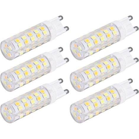 Lampe LED G9, Dissipation Thermique Rapide 10PCS 220V Ampoule LED G9 pour plafonniers(G9 7W 64LED) (1/4)