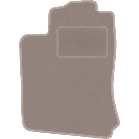 Fahrermatte aus Samt für: Opel Vectra B Schrägheck, Limousine, Kombi, Liftback (1996–2001), beige (1/5)