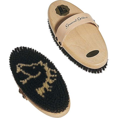 Brosse Leistner avec soies naturelles douces et design chevalin