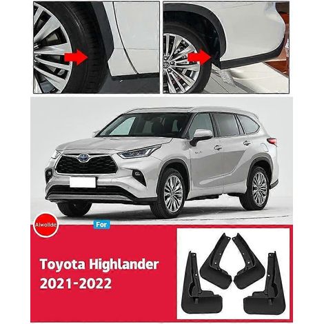 Schmutzfänger für Toyota Highlander Kluger 2015–2022/2023, Spritzschutz, Kotflügel vorne und hinten, Autozubehör – Toyota Highlander B (1/5)