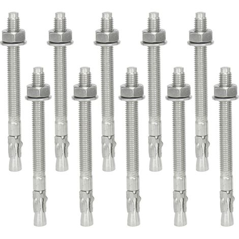 Anclaje mecánico IsolBau de acero inoxidable A2 Schwerlastanker M10 x 100 - 10 unidades. (1/5)