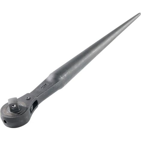 Llave de carraca, llave de construcción, accionamiento de 1/2 pulgada, forjada en acero aleado, acabado negro resistente a la corrosión. (1/2)