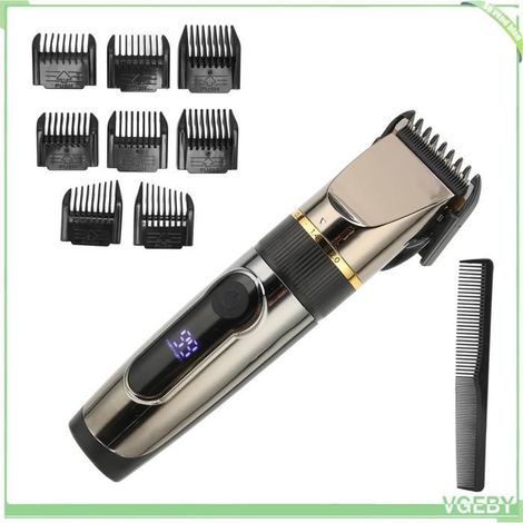 Tondeuse à cheveux - FAFEICY - LCD 2200mAh - Molette 0,8–2 mm - 8 peignes 1/2/3/6/9/12 mm - Sans fil étanche (1/5)