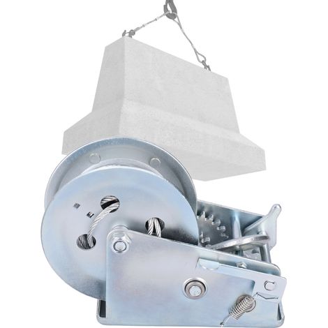 Treuil manuel autobloquant de 3000 lb, petit treuil, machine de traction pour grue, treuil de 3000 lb (1/5)