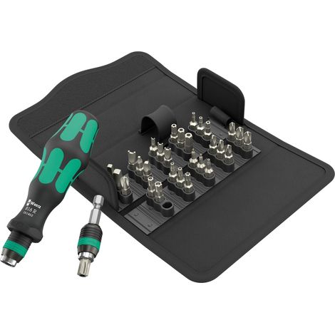 Bit-Sortiment Kraftform Kompakt 71 Security 32-teilig Wera (1/5)