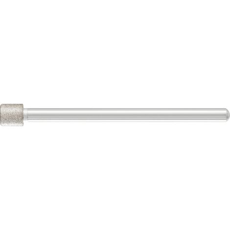PFERD TOOLS Diamant-Schleifstift Zyl. Ø5,0mm SchaftØ3 mm D91 (fein) zum Schleifen von Bohrungen/Radien 5 Stk