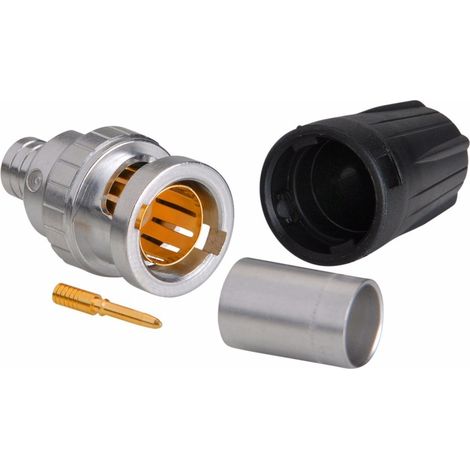Conector BNC Macho Para Cable RG59 Para Crimpar