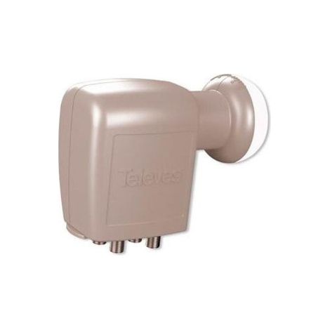 Lnb universelle quad gris - Televes - 747202 (1/3)