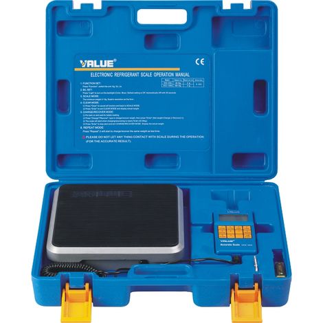Balance électronique compacte programmable 100 kg – Plateau 237 x 237 mm – Alarme sonore – Mesure précise de gaz – Affichage LCD – Teddington