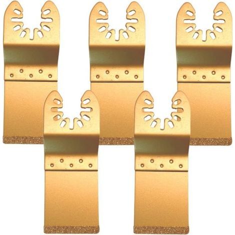 Lame de scie diamantée oscillante universelle 5pcs / set pour libérer les dés de coupe Multi - outils de la lame de réglage, DOLASO (1/4)