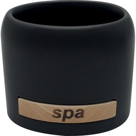 Gobelet En Céramique Noir Spa - Msv (1/3)